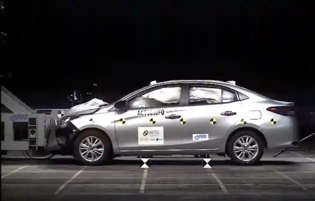 Foto - VIDEO: Crash Test Toyota Vios 2018 (ASEAN NCAP)