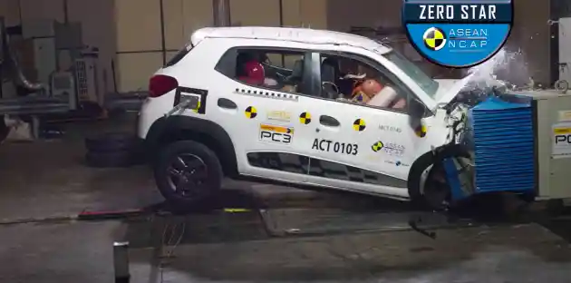 Foto - VIDEO: Crash Test ASEAN NCAP Renault Kwid Memprihatinkan!