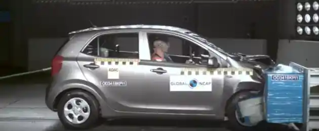 Foto - VIDEO: Crash Test KIA Picanto 2018 (Global NCAP)