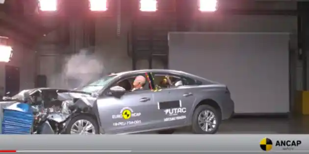 Foto - VIDEO: Crash Test Peugeot 508 (ANCAP)