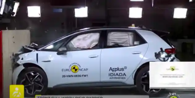 Foto - VIDEO: Crash Test Volkswagen ID.3 (Euro NCAP)