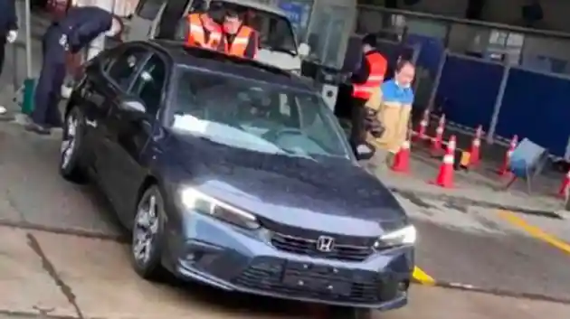 Foto - Lagi, Wujud Honda Civic Generasi Terbaru Terkuak Di Cina