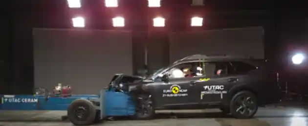 Foto - VIDEO: Crash Test Subaru Outback (Euro NCAP)