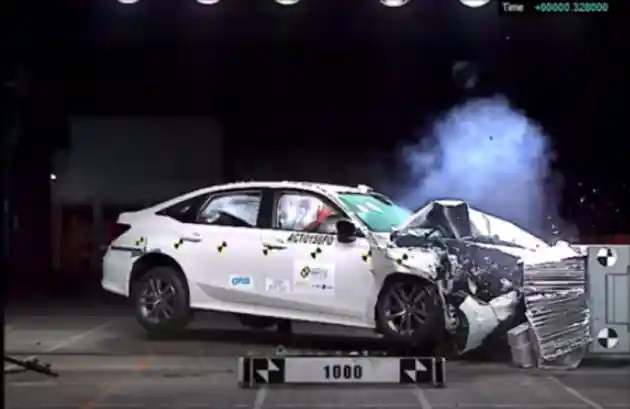 Foto - VIDEO: Crash Test Honda Civic Generasi Terbaru (ASEAN NCAP)