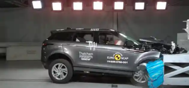 Foto - VIDEO: Crash Test Range Rover Evoque PHEV (Euro NCAP)