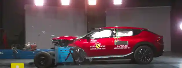 Foto - VIDEO: Crash Test KIA EV6 (Euro NCAP)