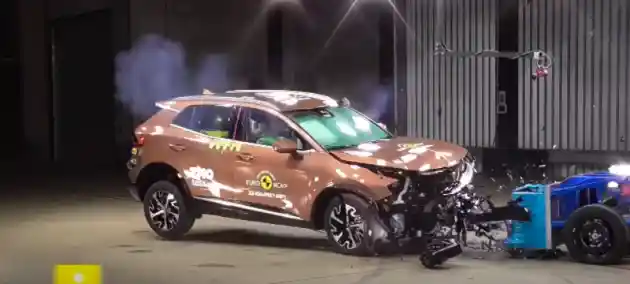 Foto - VIDEO: Crash Test KIA Sportage (Euro NCAP)