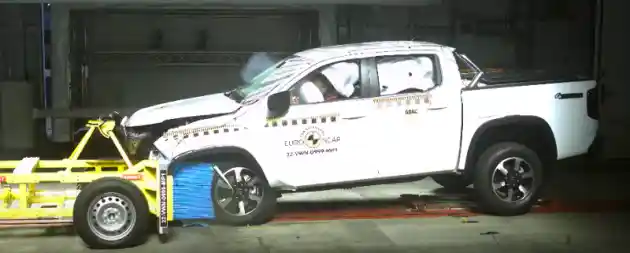 Foto - VIDEO: Crash Test Ford Ranger (Euro NCAP)