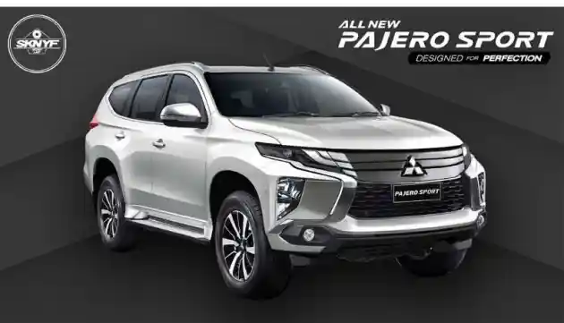 Foto - Seperti Ini Kah Mitsubishi Pajero Sport Facelift?