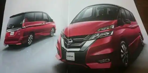 Foto - Begini Penampakan Resmi Nissan Serena 2017 Di Brosur