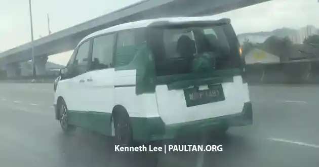 Foto - SPY SHOT: Nissan Serena Generasi Terbaru Tes Jalan di Malaysia