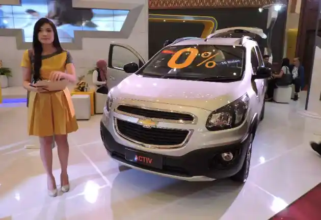 Foto - JAS 2015: Chevrolet Pajang Trax Walau Belum Bisa Dipesan