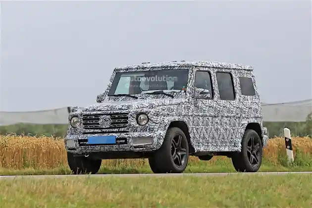 Foto - SPY SHOT: Mercedes-Benz All New G-Class 2018