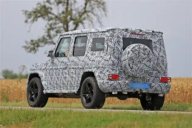 Foto - SPY SHOT: Mercedes-Benz All New G-Class 2018