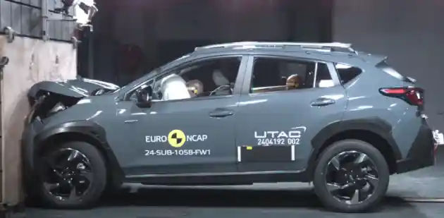 Foto - VIDEO: Crash Test Subaru Crosstrek (Euro NCAP)