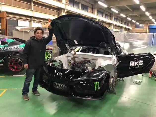 Foto - Inilah Engine Swap Pertama Pada Toyota Supra Generasi Terbaru