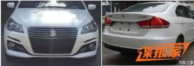 Foto - SPY SHOT: Suzuki Ciaz Facelift Versi Tiongkok