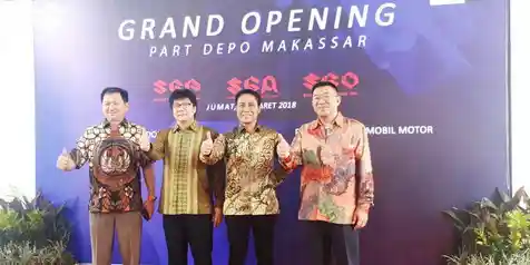 Foto - Depo Sparepart Resmi Suzuki Berdiri di Makassar, Jamin Peningkatan Aftersales