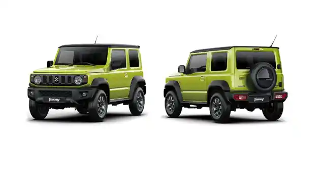 Foto - Suzuki Jimny Generasi Terbaru Resmi Muncul! Ada Varian Sierra (8 Foto)