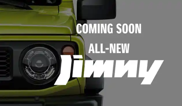 Foto - Suzuki Jimny Generasi Terbaru Resmi Muncul! Ada Varian Sierra (8 Foto)