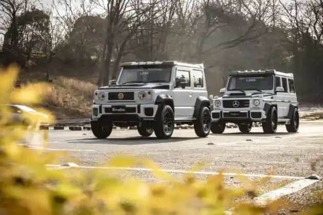 Foto - Keren, Jimny Berwujud G-Class Ada di Jepang