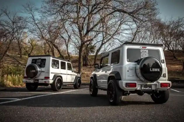 Foto - Keren, Jimny Berwujud G-Class Ada di Jepang