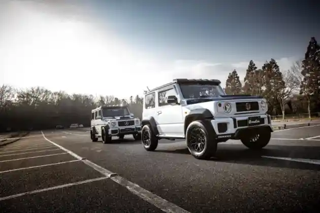 Foto - Keren, Jimny Berwujud G-Class Ada di Jepang