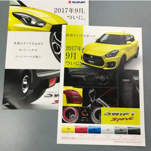 Foto - Suzuki Swift Sport Berpenampilan Layaknya Mobil Balap, Ini Bocorannya