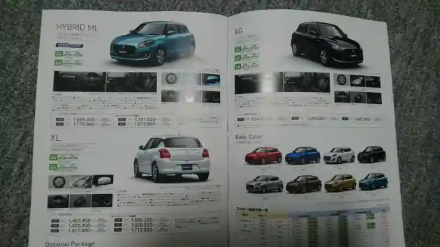 Foto - Ini Dia Foto Brosur Suzuki Swift 2017