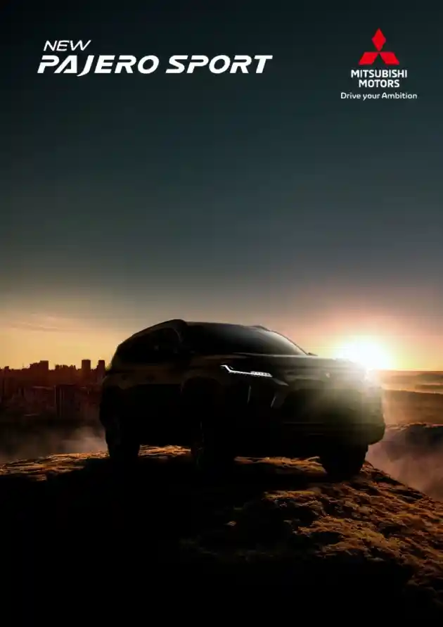 Foto - Teaser Mitsubishi Pajero Sport Facelift Muncul. Lauching 16 Februari Nanti