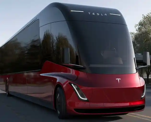 Foto - Bus Tesla Rilis 2025?