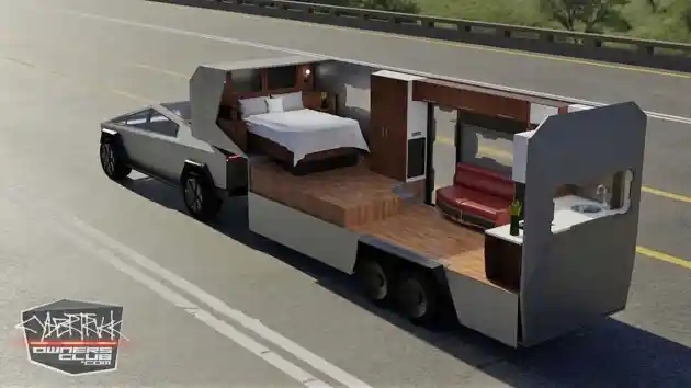 Foto - Tesla Cybertruck RV