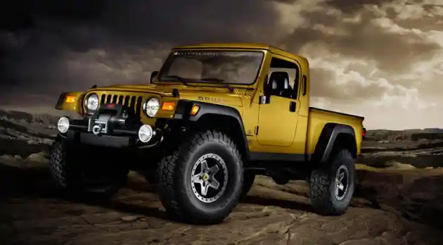 Foto - Jeep Gladiator, Nama Lawas Yang Membawa Jeep Kembali Ke Bisnis Pick Up