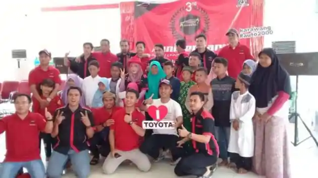 Foto - Ulang Tahun Toyota Agya Club Chapter Karawang Sederhana Namun Penuh Kemuliaan