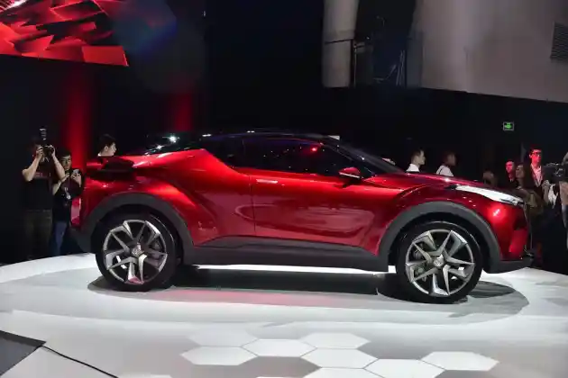 Foto - Toyota C-HR Concept Versi Tiongkok Muncul Di Shanghai