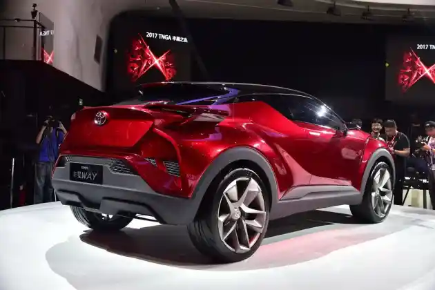 Foto - Toyota C-HR Concept Versi Tiongkok Muncul Di Shanghai