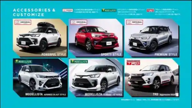 Foto - Kumpulan Penampakan Toyota Raize