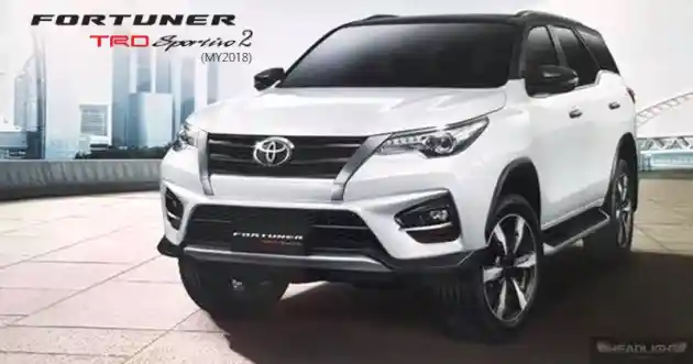 Foto - Toyota Fortuner TRD Sportivo 2 Siap Dirilis. Varian Apalagi ini?