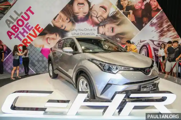 Foto - Toyota C-HR Versi Produksi Massal Sudah Ada Di Malaysia! Tapi..