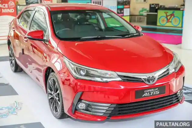 Foto - Toyota Corolla Altis Facelift Meluncur di Malaysia, Ini Harganya