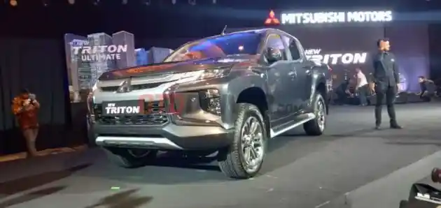 Foto - New Triton Tampil Lebih Modern, Andalkan Mesin Pajero Sport