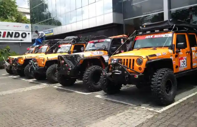 Foto - Garansindo Siap Buktikan Jeep JK Mampu Libas Medan Ekstrim!