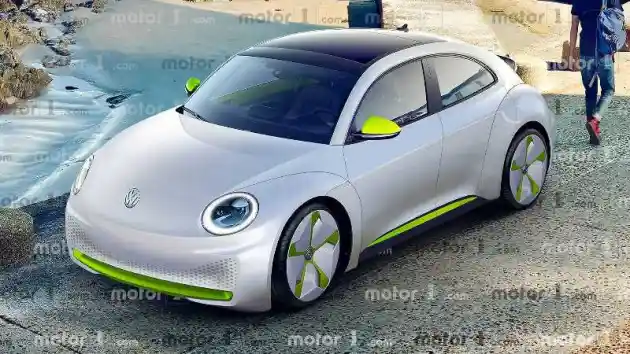 Foto - Volkswagen Punya Rival Berat Asal Cina Dalam Wujudkan Renkarnasi Beetle EV