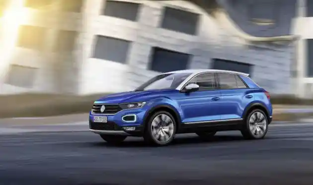 Foto - Honda HR-V dan Toyota C-HR Akan Dapat Tantangan Dari VW T-Roc