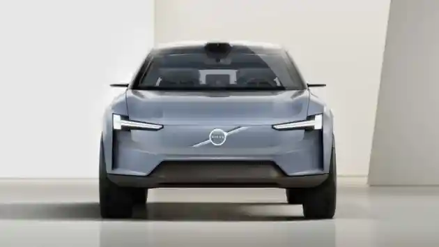 Foto - Volvo Concept Recharge, Wajah Mobil Listrik Volvo Yang Begitu Futuristis