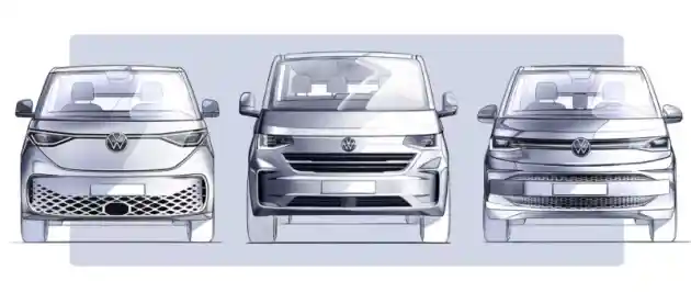 Foto - Volkswagen Transporter T7 Adalah Sebuah Ford Transit