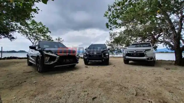 Foto - Bertualang Ke Lampung Dengan Tiga Jagoan Mitsubishi