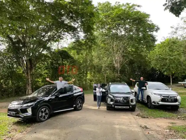 Foto - Bertualang Ke Lampung Dengan Tiga Jagoan Mitsubishi