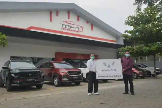 Foto - Perkuat Layanan Purna Jual, Wuling Kerja Sama Dengan Bengkel Body Repair