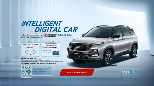 Foto - Wuling Almaz RS Meluncur Dalam Senyap Berikut Daftar Harganya